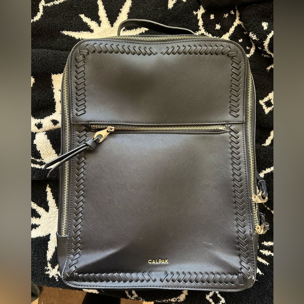 CAL PAK Kaya 15 inch laptop Backpack in Black